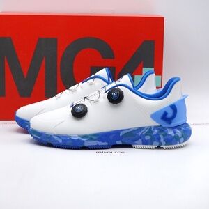 NEW Men's G/FORE Perforated G/DRIVE Laceless Golf Shoe G4MA23EF33 Cielo